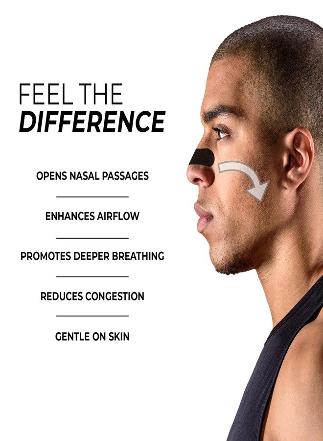 Inhale Premium Nasal Strips (60 Count) - Unisex Strips for Sensitive Skin – Enhanced Breathing, Snoring Reduction, Congestion Relief & Improved Athletic Performance – Easy to Apply & Travel-Friendly - Image 5