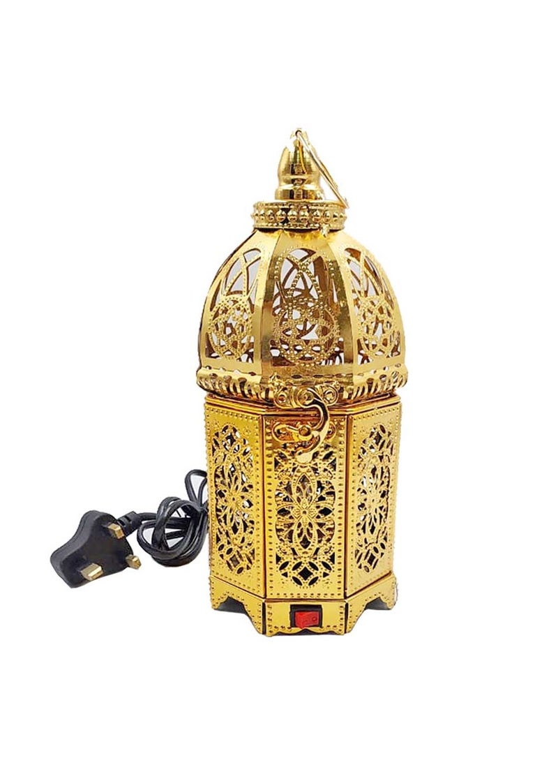 RSG Oud Bakhoor Incense Burner Electric Oud Holder Mosque Design Gold/Silver – WF-A009  - Image 1