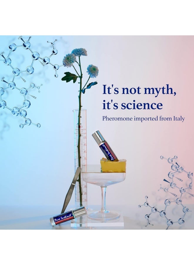 Pure Instinct رول أون بيور إنستينكت - عطر كولونيا زيت أساسي معزز بالفيرومونات الأصلي - Image 3