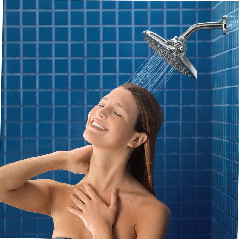 MOEN Moen Velocity Chrome TwoFunction Rainshower 8Inch Shower Head with Immersion Technology for a HighPressure Rinse S6320  - Image 5