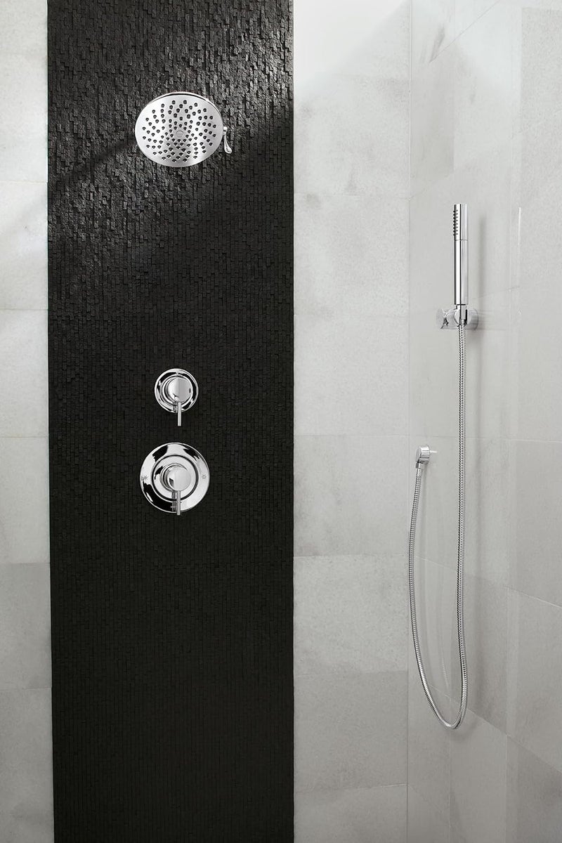 MOEN Moen Velocity Chrome TwoFunction Rainshower 8Inch Shower Head with Immersion Technology for a HighPressure Rinse S6320  - Image 4