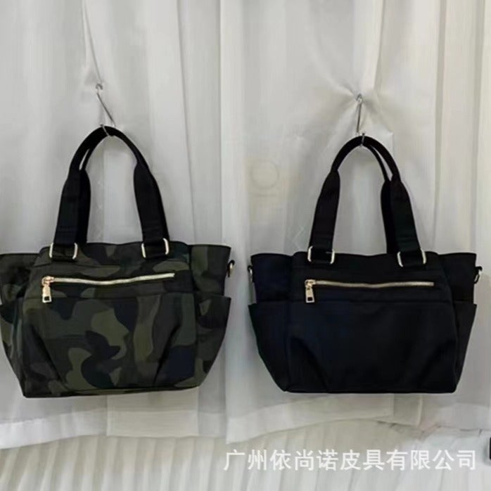 Women'S Bag Korean Style Casual Multi-Compartment Crossbody Bag New Style Simple All-Match Shoulder Bag Nylon Fabric Fashion Handbag - Image 2