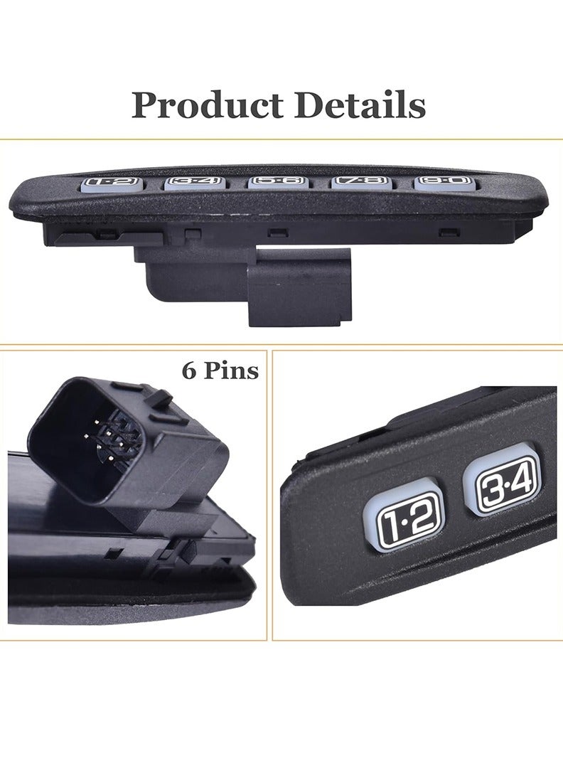TLAXCA Door Keyless Entry Keypad Driver Side Compatible with 2004-2010 Ford F250 F350 F450 F550 Super Duty 2005-2012 Ford Escape 2008-2011 Mercury Mariner 2004-2006 Lincoln LS Replacement 8L8Z-14A626-AA - Image 4