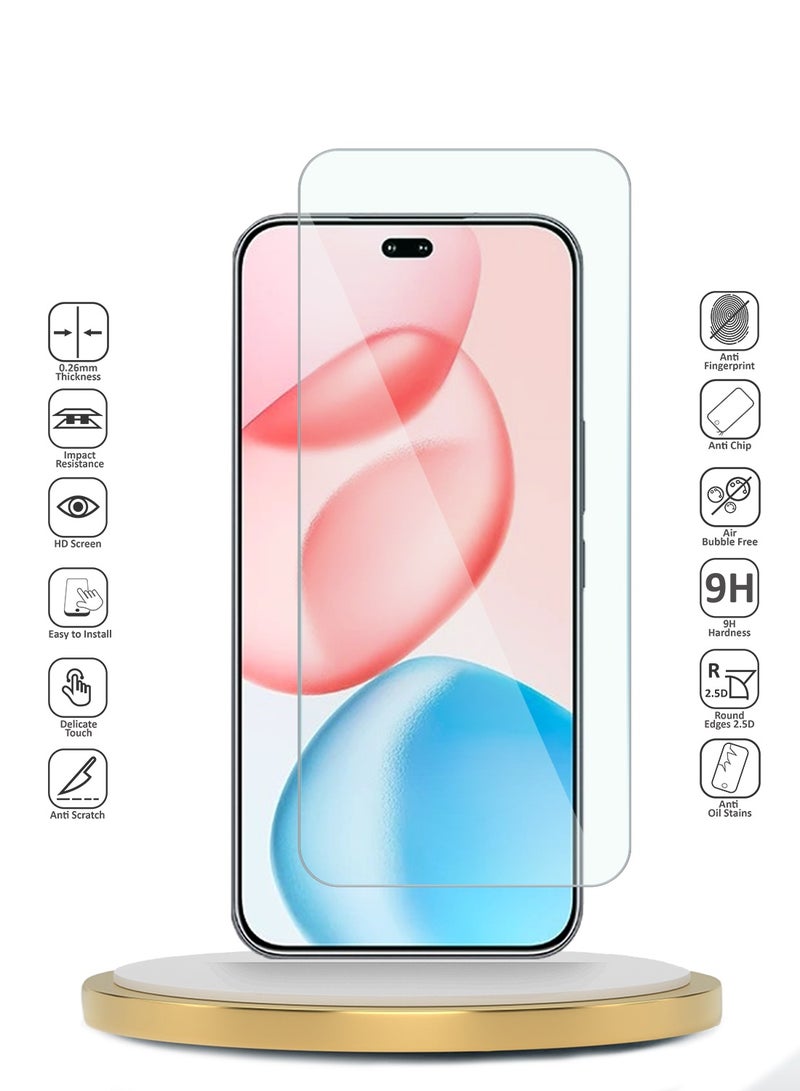 Wtech Honor 400 Pro 5G 2025 WTech Premium Series Curved Edges UV Tempered Glass Screen Protector (MSG9CN) - Clear - Image 2