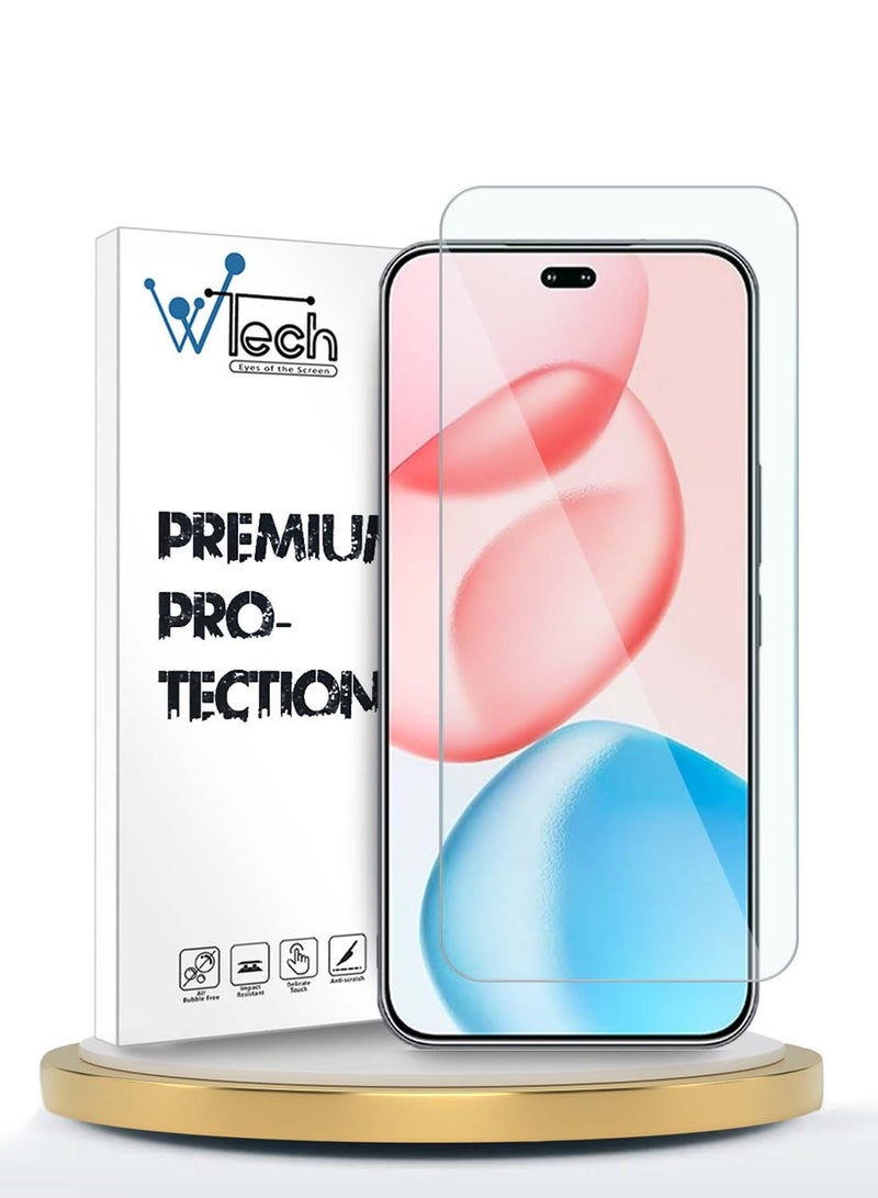 Wtech Honor 400 Pro 5G 2025 WTech Premium Series Curved Edges UV Tempered Glass Screen Protector (MSG9CN) - Clear - Image 1