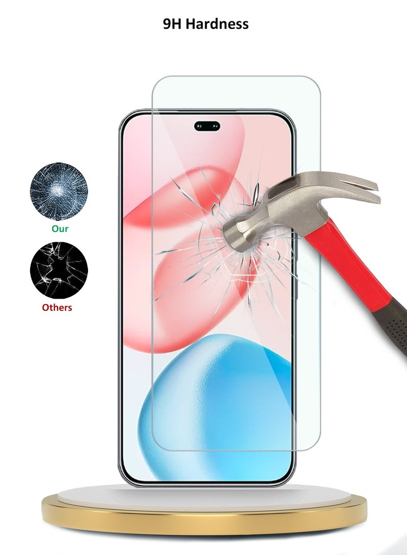 Wtech Honor 400 Pro 5G 2025 WTech Premium Series Curved Edges UV Tempered Glass Screen Protector (MSG9CN) - Clear - Image 4