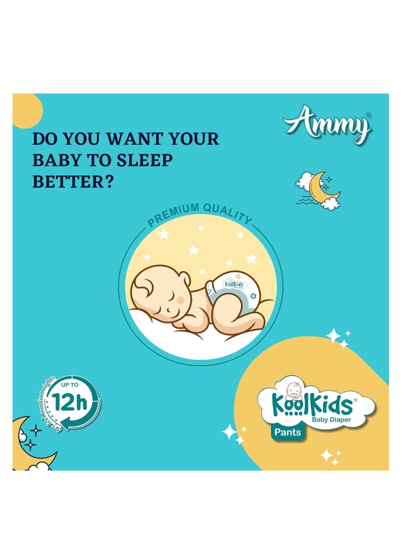 Ammy Koolkids Baby Pant Style Diapers Smart Pack Newborn - 78 Pieces - Image 5