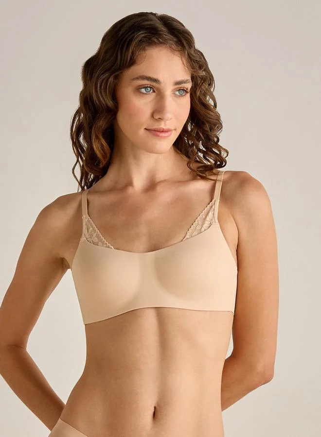 سبلاش فيڤ Padded Bra Medium Coverage Lace Trim