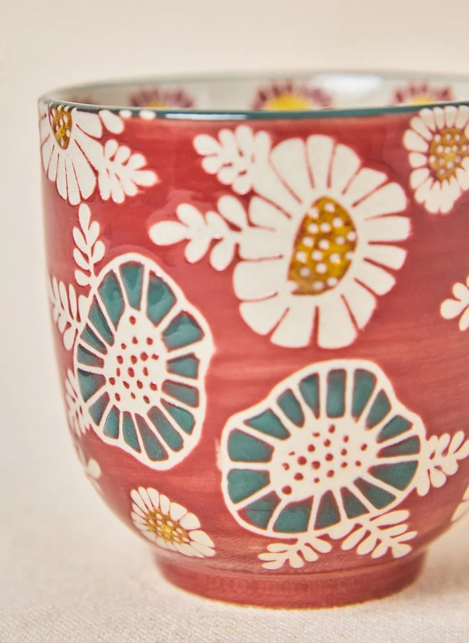Chumbak  Wildflower Tumbler, 150ml  | Best Price UAE