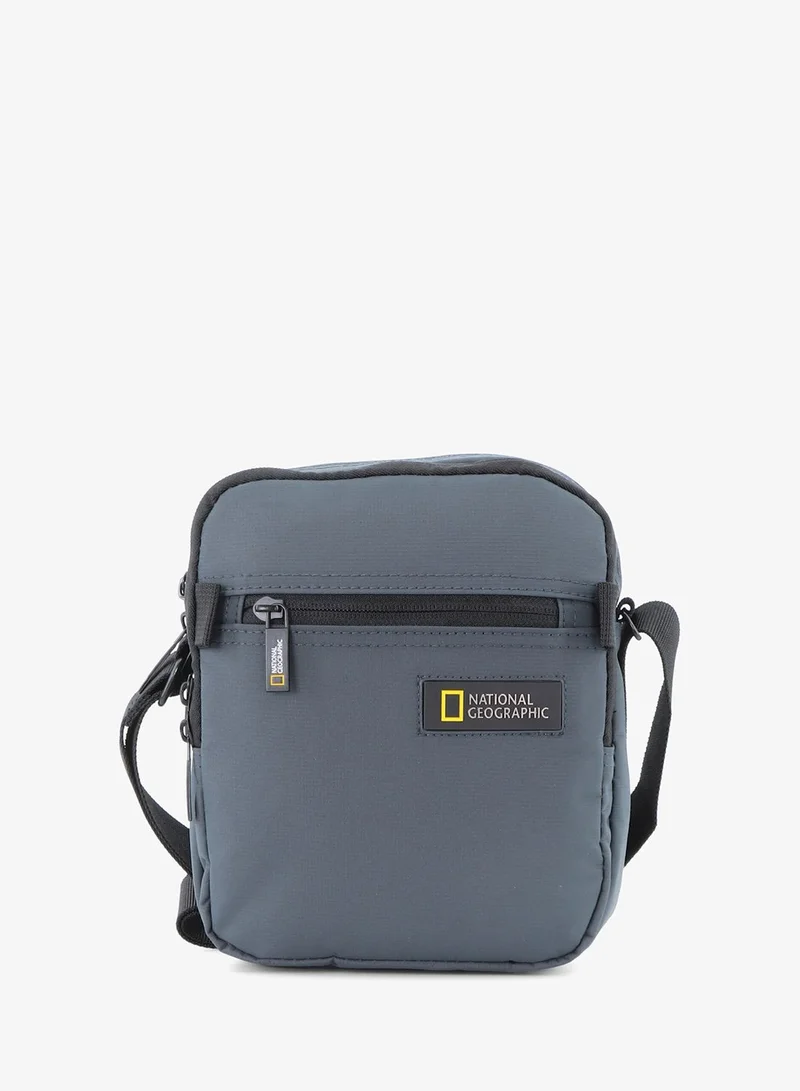 NATIONAL GEOGRAPHIC National Geographic Mutation Utility Bag Grey, Compact Travel Bag for Men and Women, Shoulder Bag, Portable Organizer, Sustainable Material and Eco Friendly