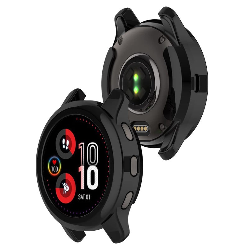 AWADUO Compatible with Garmin Venu 2 Plus Protective Case Cover, Smartwatch TPU Transparent Protective Case Cover Shell for Garmin Venu 2 Plus - Image 4