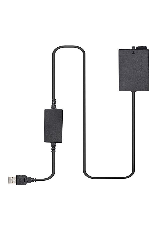 ANDOER - DR-E8 USB Power Kit AC Adapter Replacement DC Coupler Dummy Battery Single USB Input Compatible with Canon Rebel T3i T2i T4i T5i EOS 550D 600D 650D 700D X5 X4 X6 X6i X7i Camera Cameras - Image 1