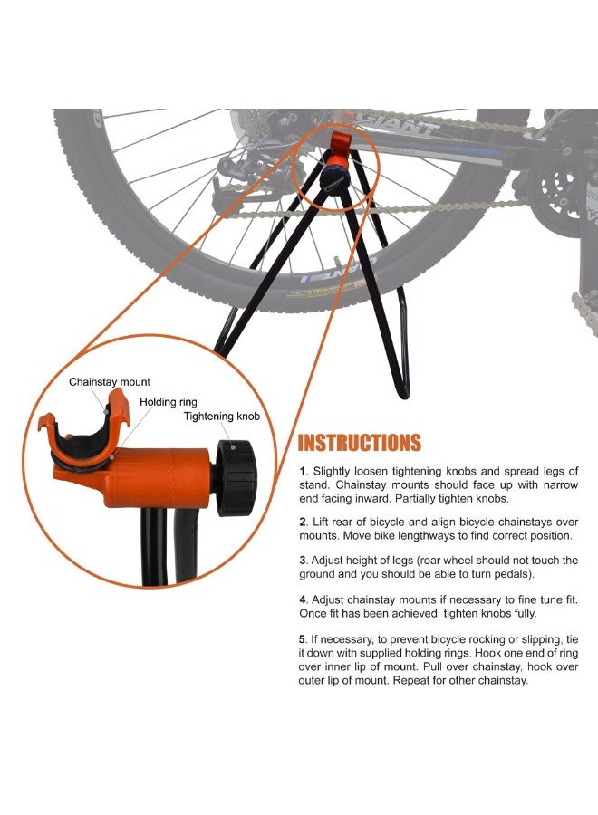 Cycling Ib-St2 Bike Stand, Black, 17 X 15 2 Inch - Image 5