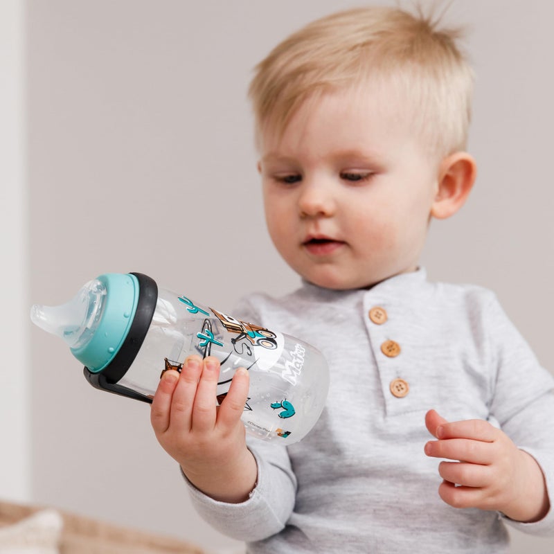 NUK Active Sippy Cup, 10 oz, 2 Pack, Disney's Cars, Lightning McQueen, BPA-Free, Spill-Proof, Transition Cup - Image 5