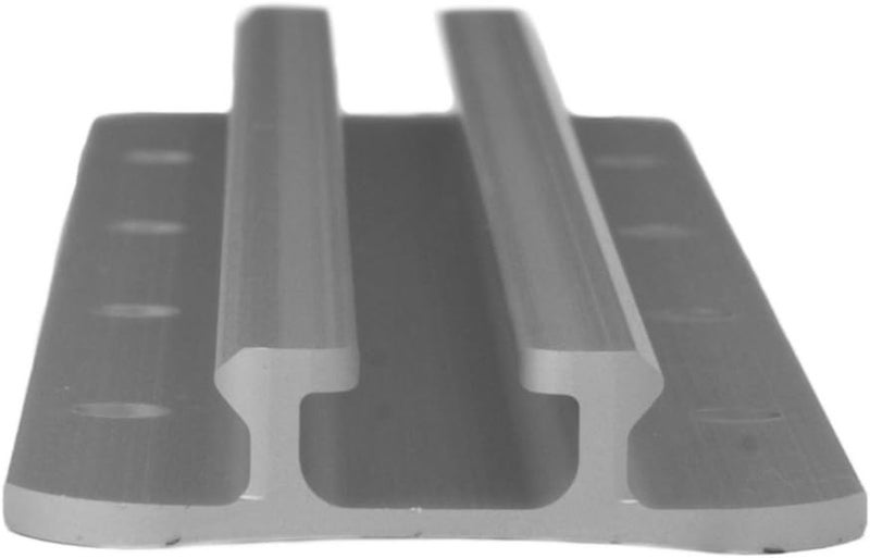 YakAttack GT175 Generation II GearTrac - Size Options | Heavy-Duty Silver Kayak Surface Mount Track | Accessory Mounting | Topside Installation | Compatible with 1/2" Wide Track Hardware - Image 5