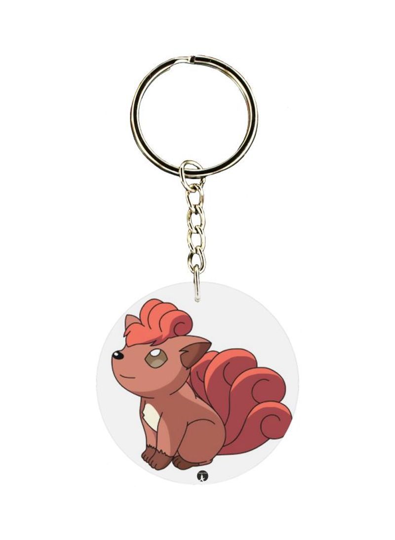 Cartoon Printed Keychain