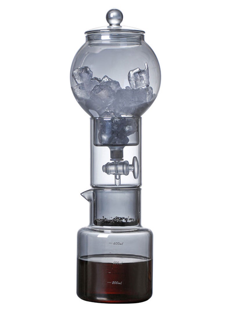 MIBRU Coffee cold brew drip tower glass Black Glass Cold Brew Coffee ...