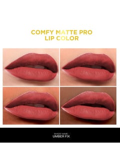 FACESCANADA Comfy Matte Pro Liquid Lipstick - Umber Fix 10, 5.5 ml | 10HR Longstay | Intense Color | Macadamia Oil & Olive Butter Infused | Lightweight Super Smooth | No Dryness | No Alcohol - pzsku/Z6FD6DD2B3B9E1AE6BDBCZ/45/_/1738306445/6fd0ed7f-4fcc-4926-ab4c-bf78fc990ad7