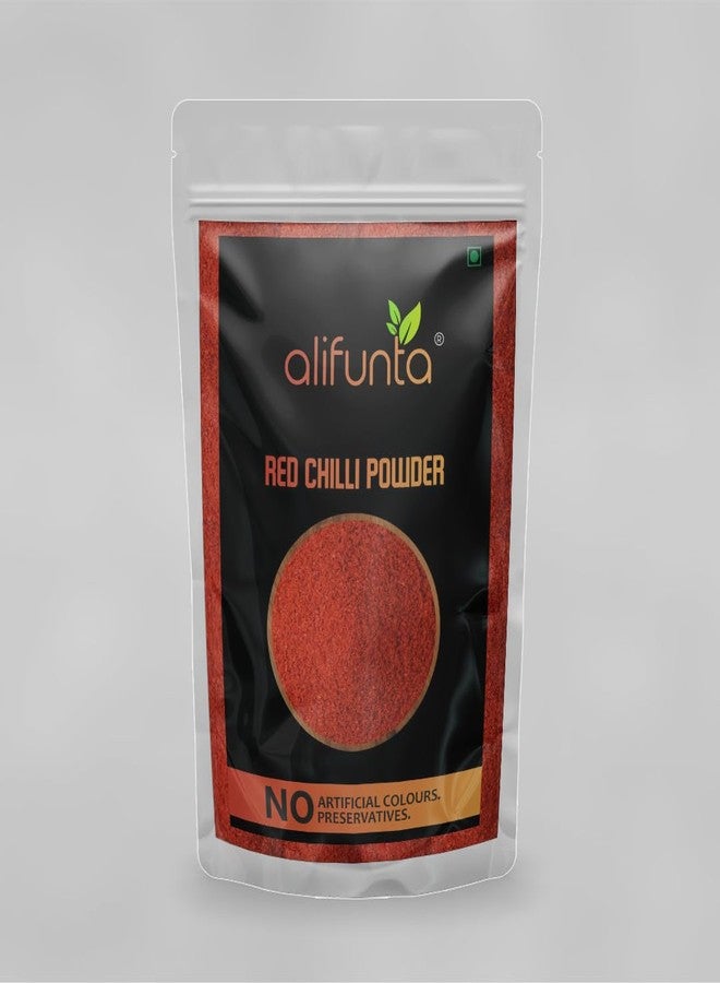 Alifunta | Red Chilli Powder | No Artificial Colours | No Preservatives |No Added Flavours| Red Hot Chilli Powders| Pack of 1 (500gram) - Image 1