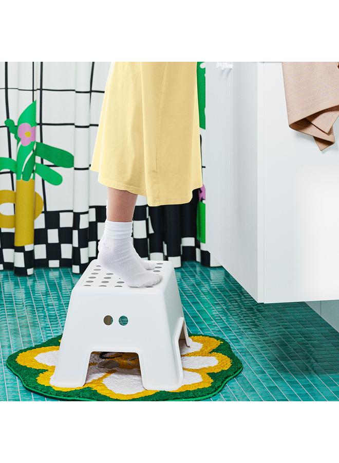 Zaboon Step Stool, White - Image 2