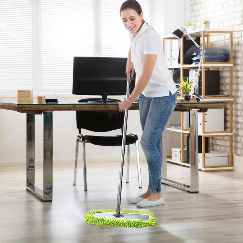 SureOBliss 4PCS XL Dust Mop Pads Compatible with Swiffer XL Sweeper,X-Large Reusable Dry Sweeping Cloths for Swiffer,XL Wet Pads Refills & XL Washable Wet Mopping Cloths for Hardwood Floor/Tile/Marble Cleaning - Image 2