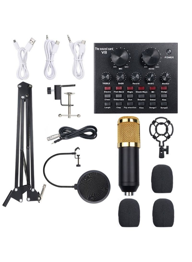 13-Piece Multi-Functional Live Sound Card Set  - Image 1
