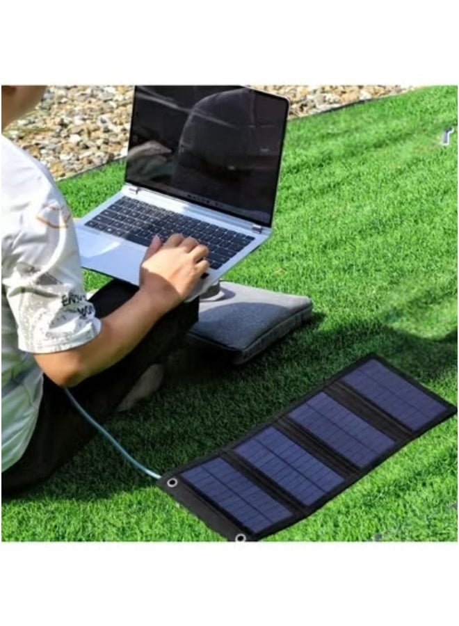 Portable 4-Fold Solar Panel with USB – Ultimate Solar Charger for Outdoor Adventures  - Image 3