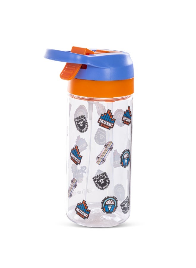 Eazy Kids زجاجة ماء إيزى كيدز - سكايتير تريتان مع رذاذ 500 مل - أزرق - Image 3