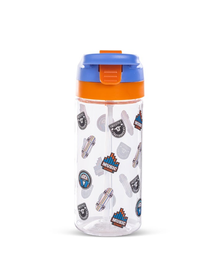 Eazy Kids زجاجة ماء إيزى كيدز - سكايتير تريتان مع رذاذ 500 مل - أزرق - Image 2