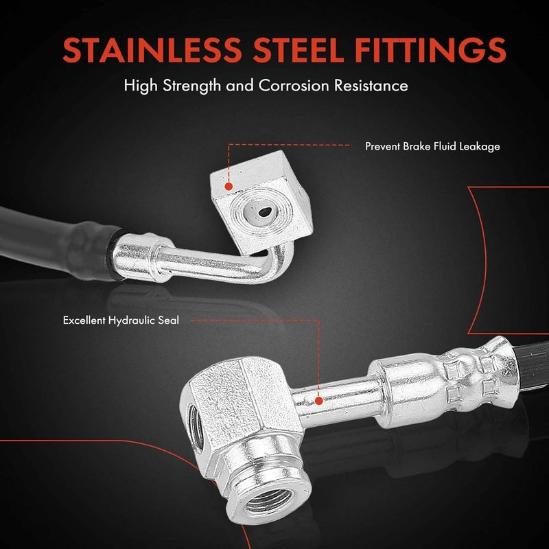 A-Premium Brake Hydraulic Hose for Ford Vehicles - Image 4