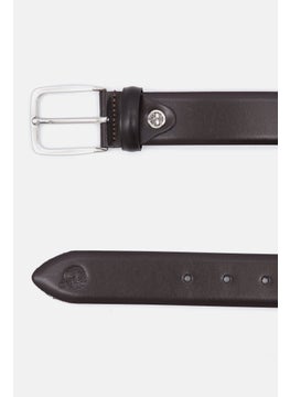 Timberland Men Leather Belt, Brown  - Image 2