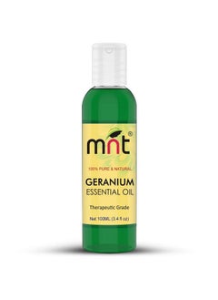 Geranium Essential Oil 100% Pure Natural & Undiluted Oil For Face Hair And Skin (100Ml)