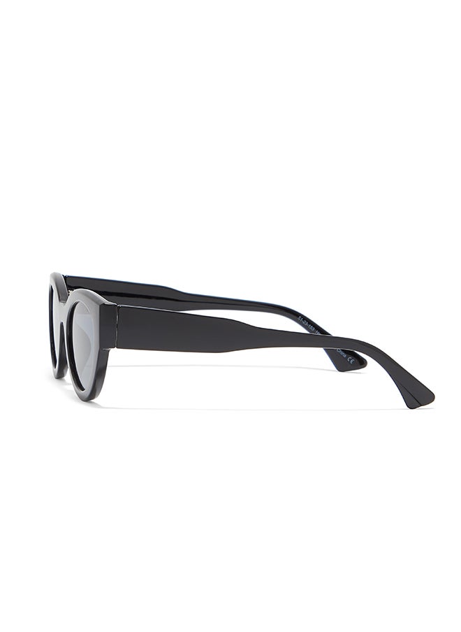 Blackout BlackOut RAW Women's Cat Eye Sunglasses with UV400 Protection - Black and Gray  - Image 2