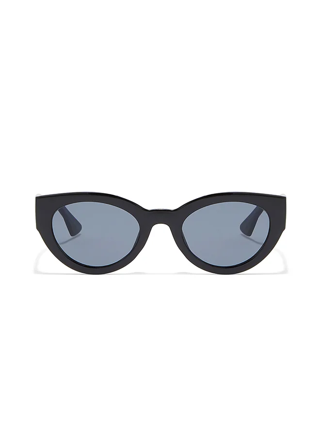 Blackout BlackOut RAW Women's Cat Eye Sunglasses with UV400 Protection - Black and Gray