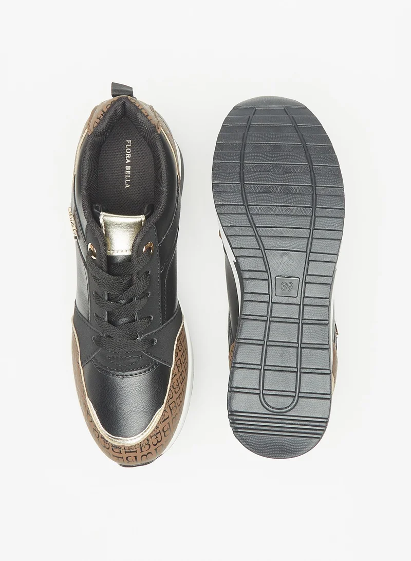 Flora Bella By Shoexpress Women Textured Slip-On Chunky Sneakers
