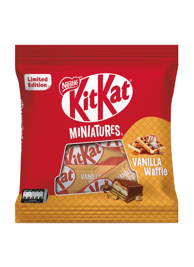 KitKat Vanilla Waffle Miniatures (110G) 100g - Image 5