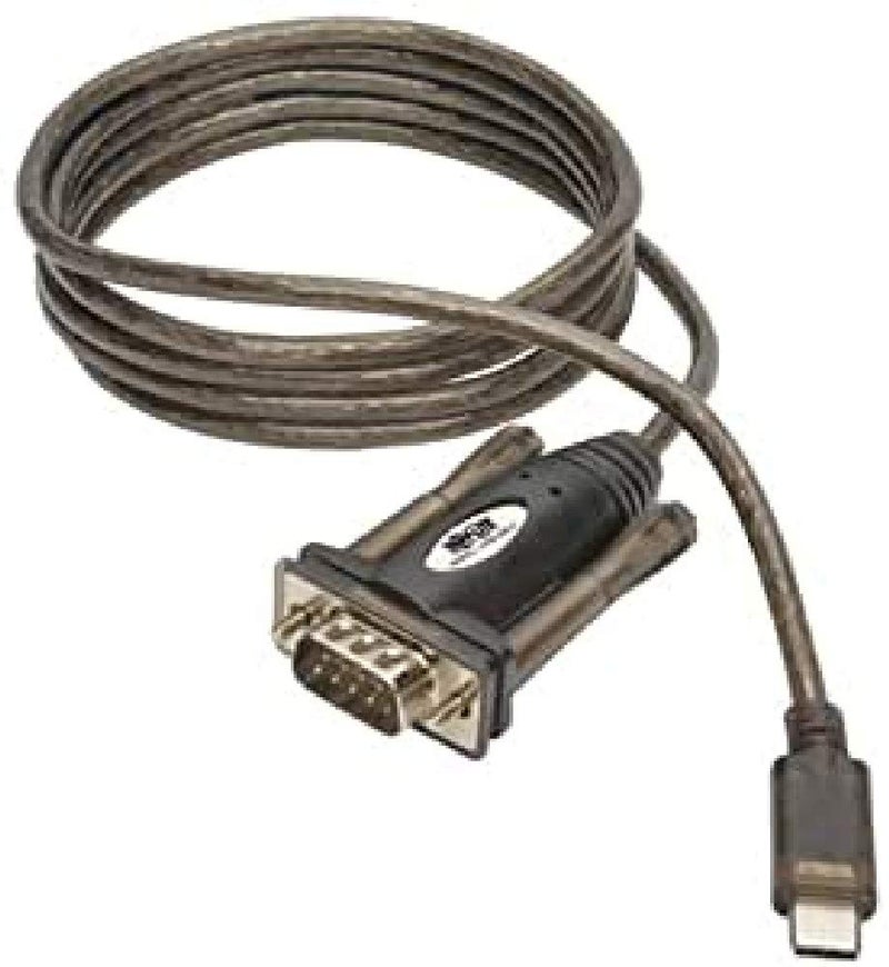 تريب لايت كابل محول من USB-C إلى DB9 تسلسلي، 5 أقدام من USB 2.0 نوع C إلى RS-232 (ذكر/ذكر)، 5 أقدام (U209-005-C) - Image 1