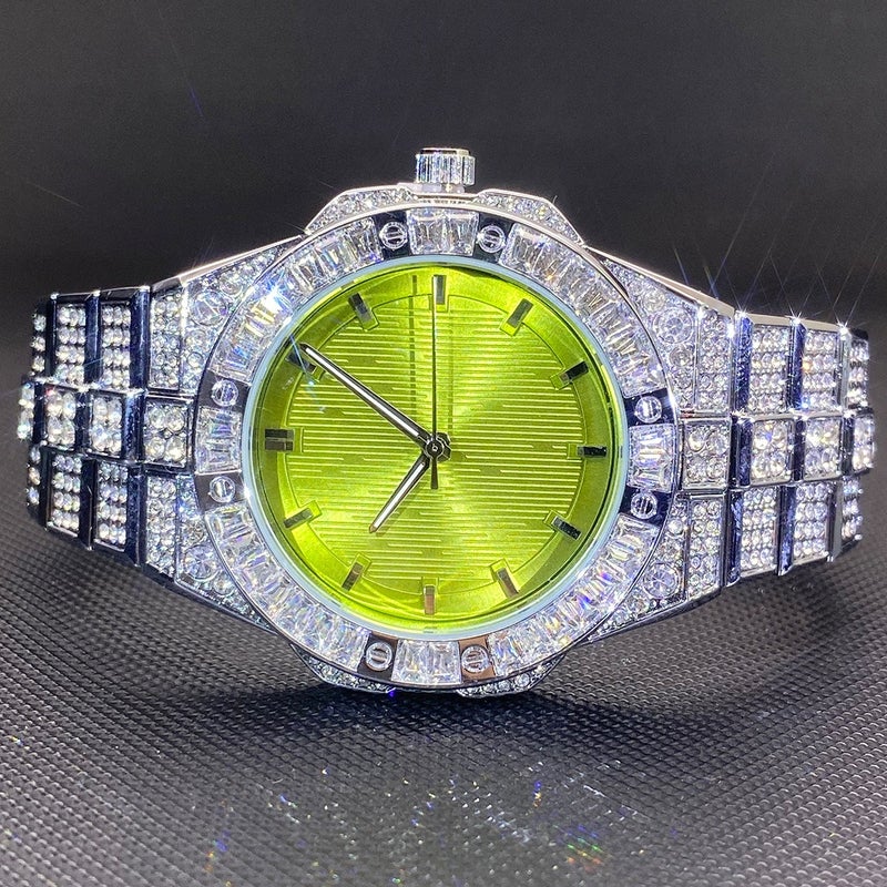 Missfox MISS FOX Watch – High-End Fashion Full-Diamond Timepiece, Hip-Hop Quartz Wristwatch for Men and Women - Image 1