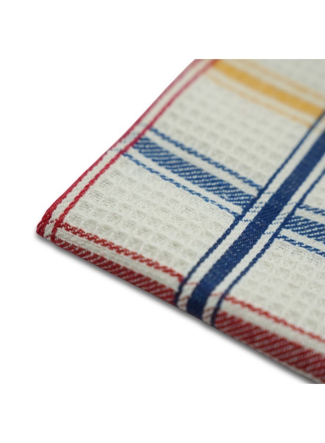 BLOR Multipurpose CottonRich Microfiber Kitchen Cloth 5 Pieces - Ultra Soft, Quick Dry, Reusable & Super Absorbent Dish Cloths for Kitchen, Car, Dusting - Cleaning Cloths | 35x35cm - Image 2