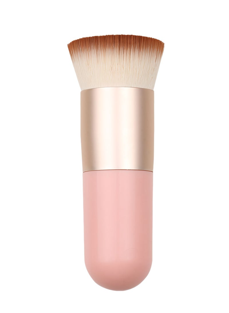 Foundation Brush for Liquid Makeup, Self Tanner Brush Flat Top Kabuki Professional Makeup Brushes Blending Mineral Powder Buffing Stippling Makeup Tools, Pink - pzsku/Z6FD7C0349F80262F499CZ/45/_/1729924788/31502bdd-b3b6-4907-81fd-fd049a5a86a1