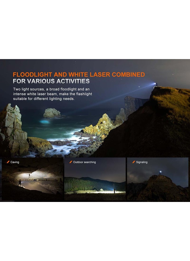 fenix Fenix LR36R 10000 Lumen Super Bright LED and LEP Flashlight with 4134 Feet Long Throw USBC Rechargeable for Search and Rescue  - Image 4