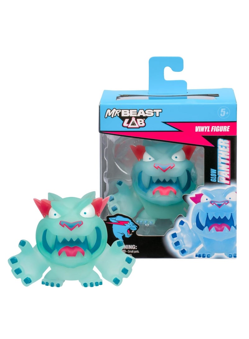 MR Beast Lab Vinyl Figure - Glow Panther - Image 1