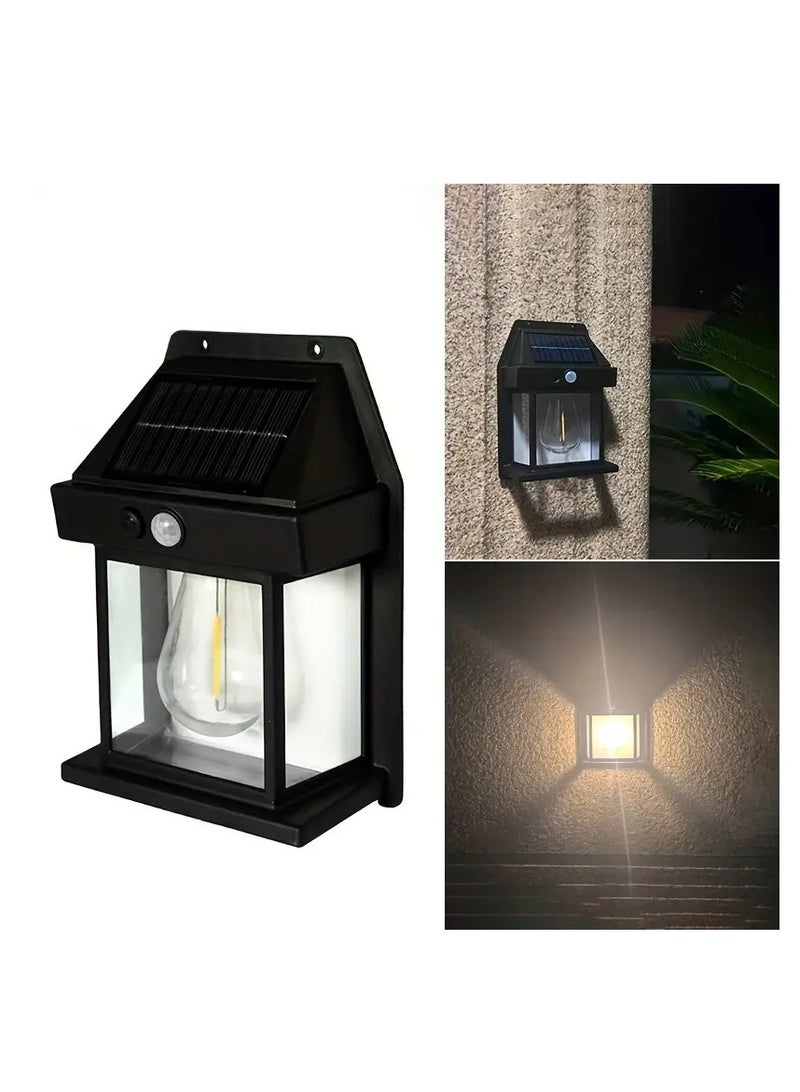 Hihonor Solar Wall Lamp Lights For Outdoor Motion Sensor Lamp Solar Lights For Outdoor Home Garden With Solar Panel Waterproof Outdoor Lamp For Garden Patio Yard - Image 4