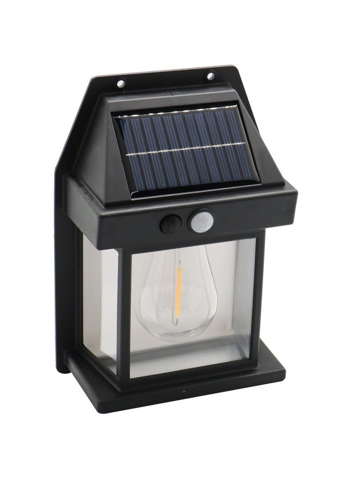 Hihonor Solar Wall Lamp Lights For Outdoor Motion Sensor Lamp Solar Lights For Outdoor Home Garden With Solar Panel Waterproof Outdoor Lamp For Garden Patio Yard - Image 1