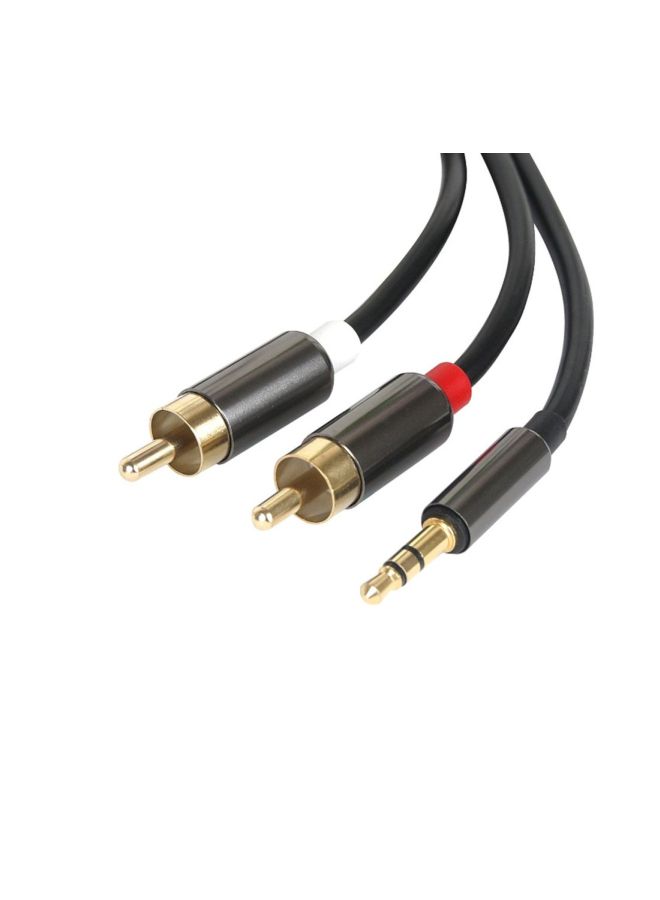 Loquat 2 In 1 RCA Cable Black - Image 5