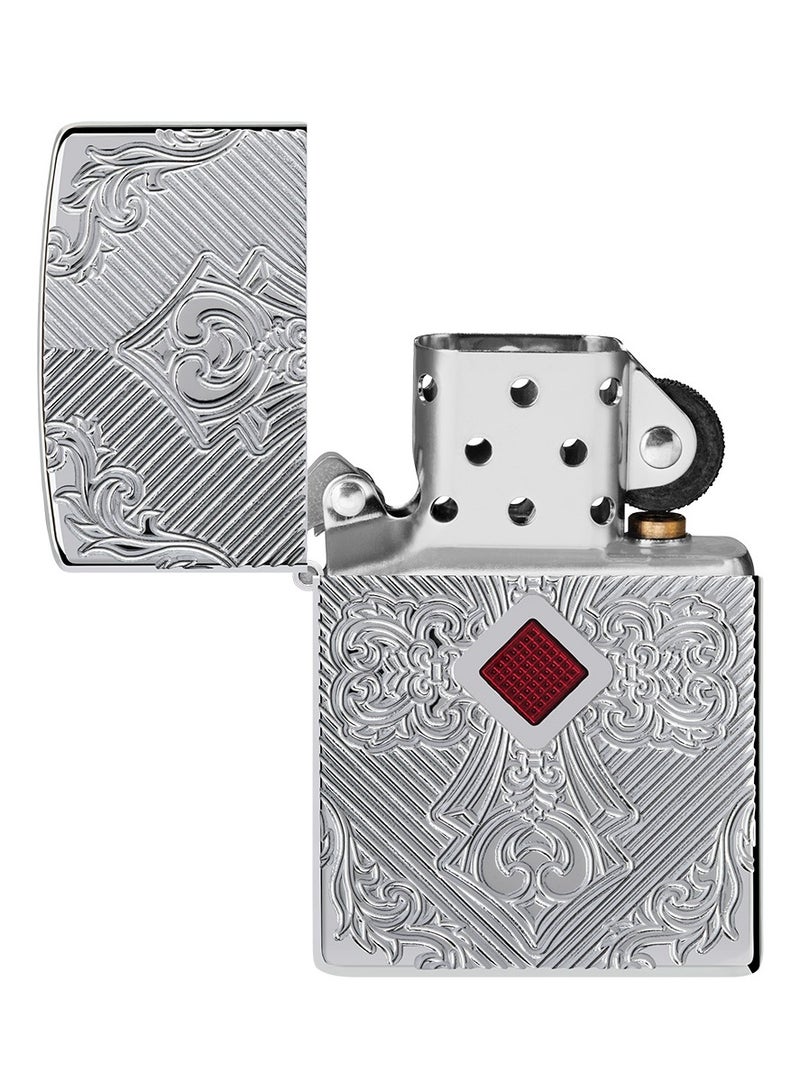 Zippo Ae401573 167 Cross Armor High Polish Chrome Windproof Lighter - Image 4