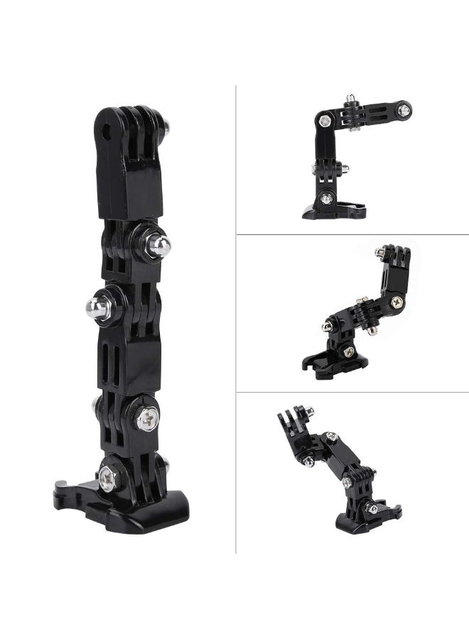 Helmet Mount Adjustable Arm Adapter Rotary Extension Arm Bracket,Action Camera Accessories Kit for DJI Osmo Nano/360/Action6 5 Pro 4 3 Pocket Cameras - Image 2