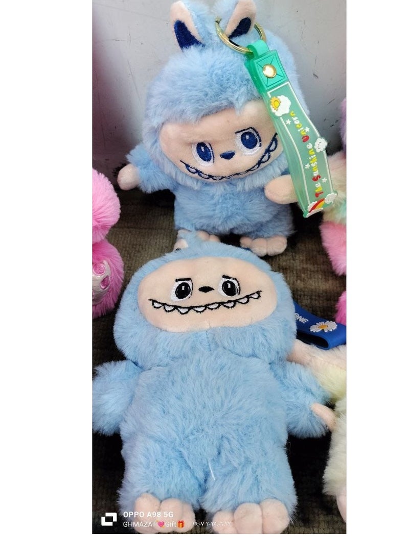 Labubu Doll - Big Monsters - Soft Stuffed Plush Teddy Bear Toy - Charming - Cheerful - Kids - Girls - Boys - Birthday Gift - Blue - Image 1