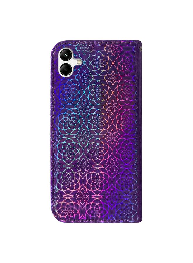 S-TOP Case For Samsung Galaxy A04/M13 5G Colorful Magnetic Buckle Leather Phone Case - Image 3
