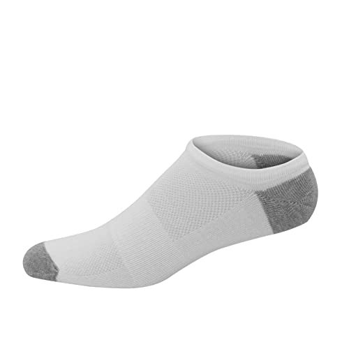 Hanes mens X-temp Lightweight No Show Socks, 12-pair Pack Casual Sock, White, 6 12 US - Image 5